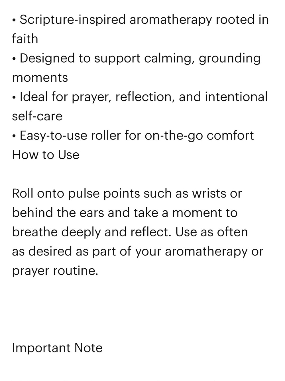 New Dani & Dior - Psalm 34:4 Calming Aromatherapy Roller, 1 Oz. - Picture 5 of 9